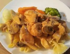 Hot Salami Chicken Stroganoff