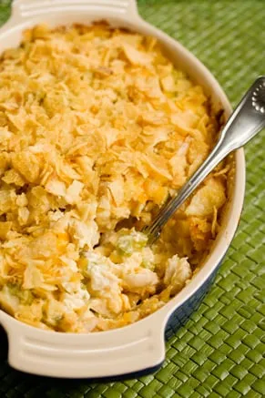 Hot Savannah Chicken Salad Casserole Paula