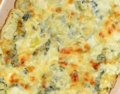 Hot Spinach And Artichoke Dip