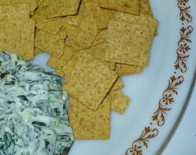 Hot Spinach And Artichoke Dip Lower-Than