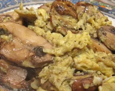 Houby S Vejci Mushrooms With Eggs