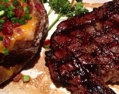 Houstons Hawaiian Ribeye