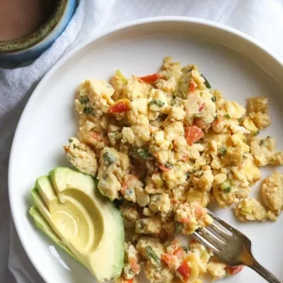 Huevos Pericos Colombian Scrambled Eggs