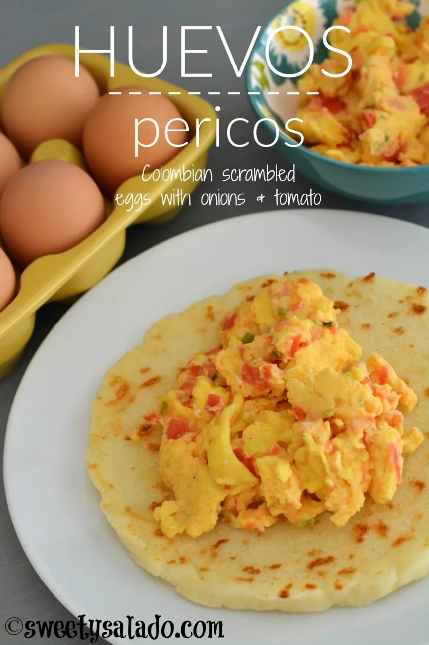 Huevos Pericos Colombian Scrambled Eggs