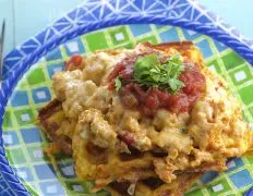 Huevos Rancheros Potato Waffles