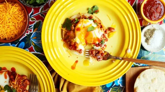 Huevos Rancheros Tostada