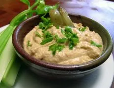 Hummus With Olives And Pepperoncini