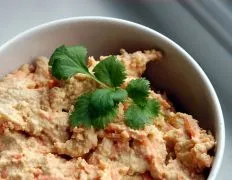 Humous And Carrot Dip