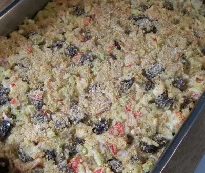 Imitation Crab Casserole