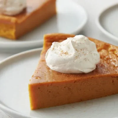 Impossibly Easy Pumpkin Pie Bisquick...too