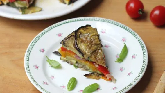 Ina Gartens Roasted Vegetable Torte