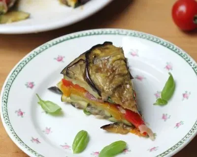 Ina Gartens Roasted Vegetable Torte