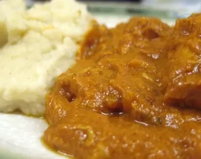 Indian Butter Chicken Slow Cooker