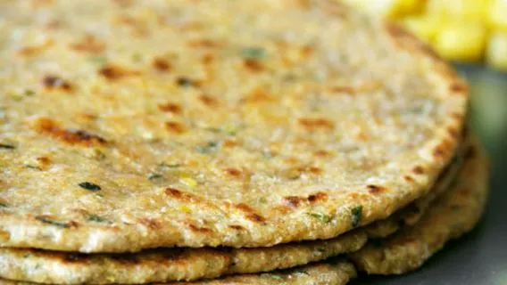 Indian Cornbread Makai Ki Roti