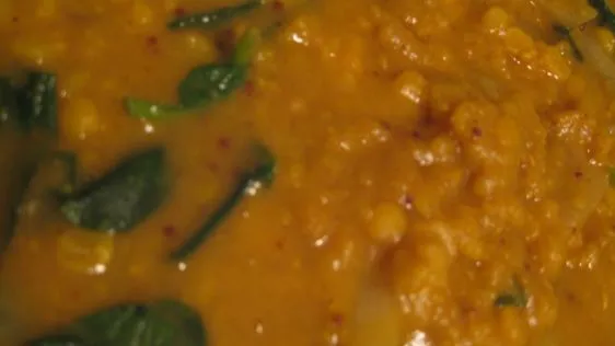 Indian Dahl With Spinach