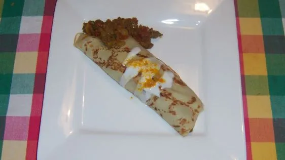 Indian Inspired Crepes