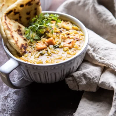 Indian Lentils And Rice Soup