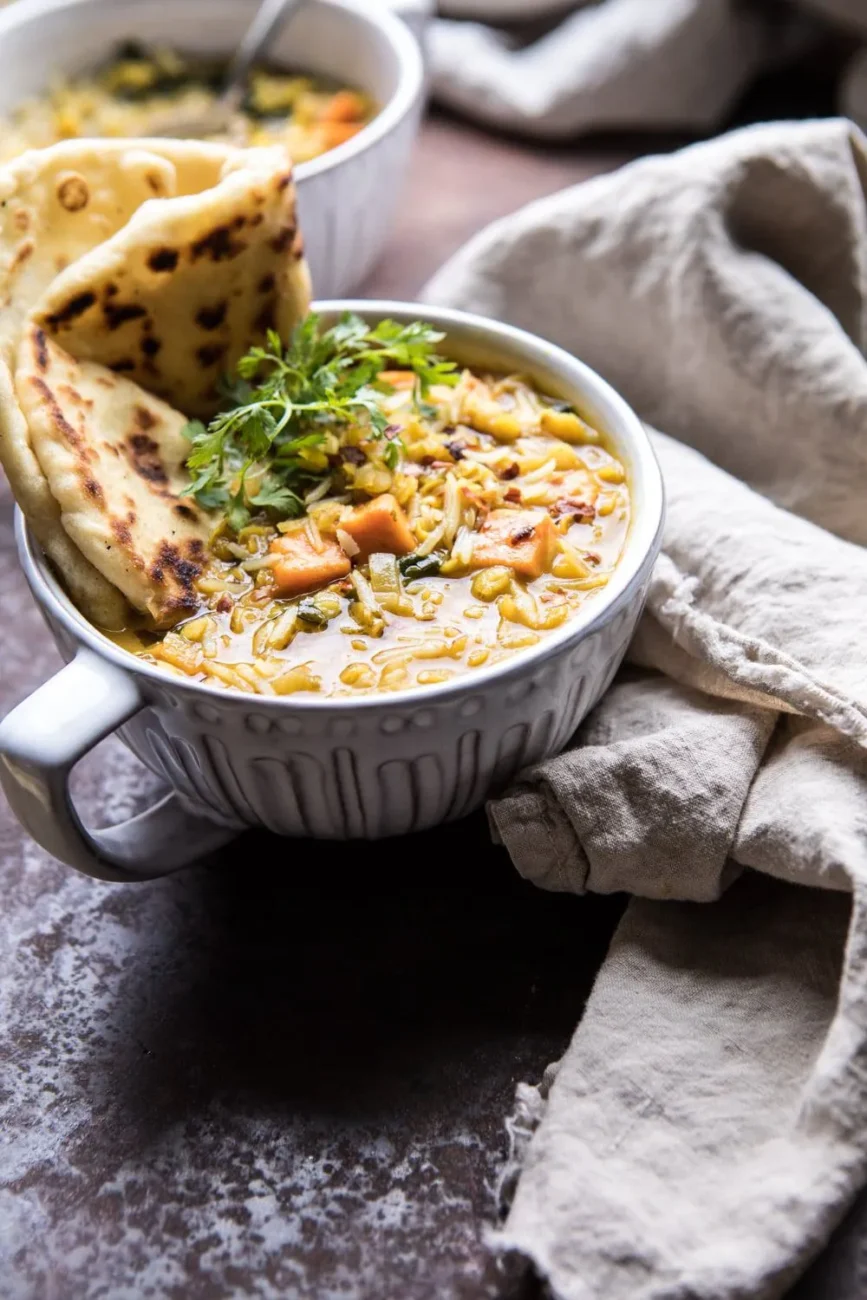 Indian Lentils And Rice Soup