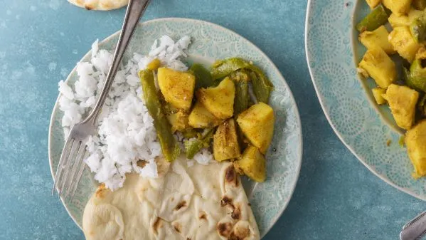 Indian Potatoes With Mustard Seeds Sookhi