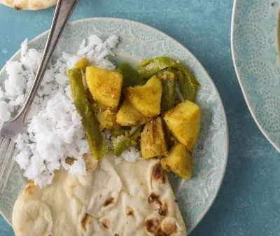 Indian Potatoes With Mustard Seeds Sookhi