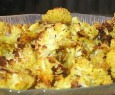 Indian Roasted Cauliflower