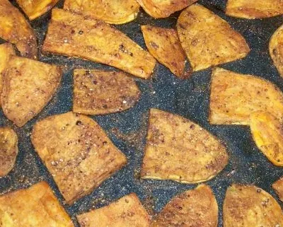 Indian-Spiced Sweet Potato Steak Fries