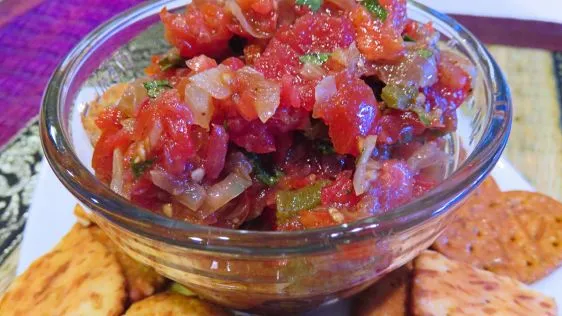 Indian Spiced Tomato Salsa