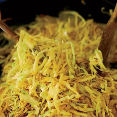 Indian Stir Fried Cabbage