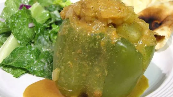 Indian Stuffed Peppers