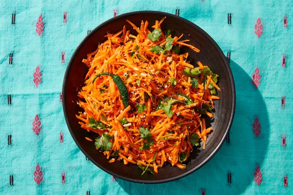 Indian Style Carrot Salad