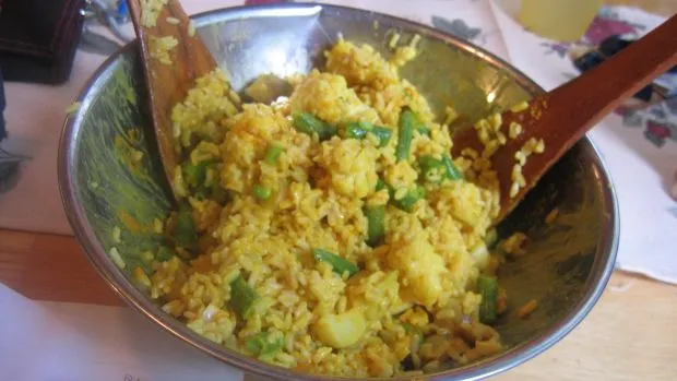 Indian-Style Rice Salad