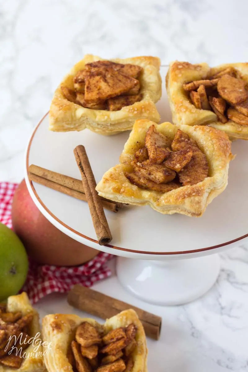 Individual Puff Pastry Apple Pies