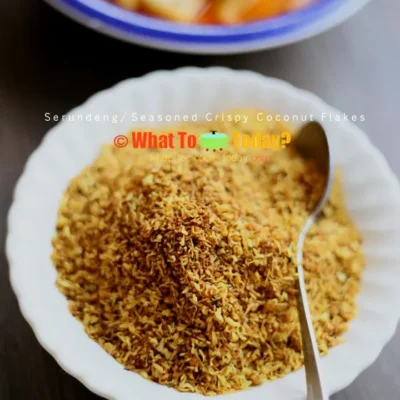 Indonesian Serundeng Crisp Spiced