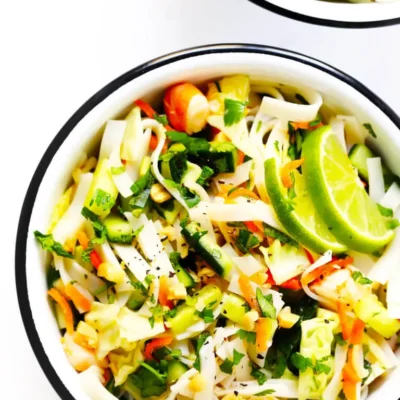 Inside Out Spring Roll Salad