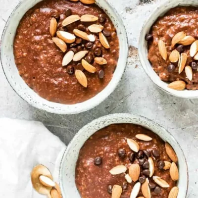 Instant Chocolate Oatmeal With