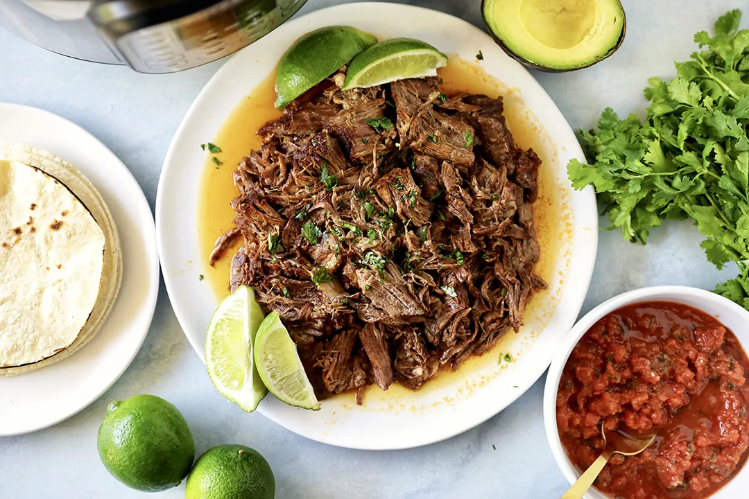 Instant Pot Barbacoa Beef Pressure Cooker