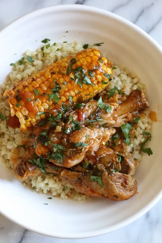 Instant Pot Chicken Stew With Corn Pollo Guisado Con Maiz