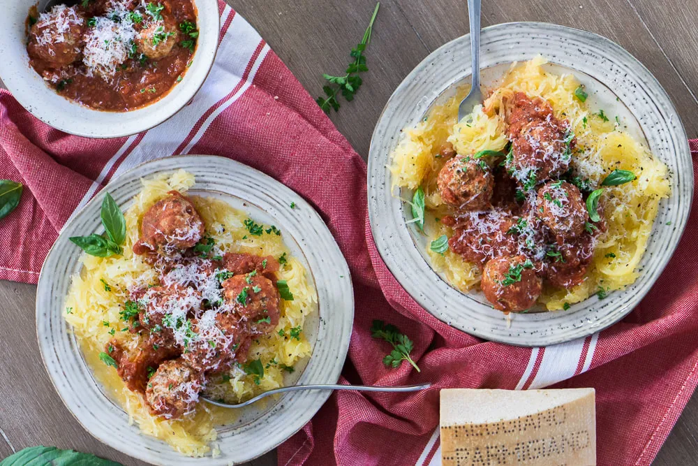 Instant Pot Spaghetti And Turkey Meatballs