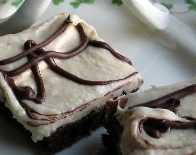 Irish Cream Brownies