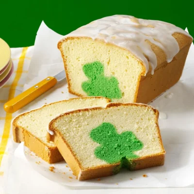 Irish-Inspired Green Velvet Pound Cake For St. Patrick'S Day