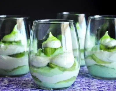 Irish-Inspired Layered Parfait For St. Patrick'S Day Celebration