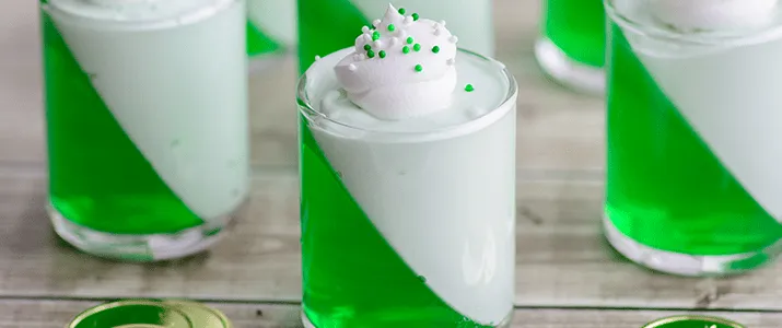 Irish-Inspired Layered Parfait for St. Patrick’s Day Celebration