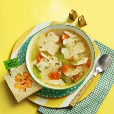 Irish Shamrock Soup For St. Patrick'S Day Celebration