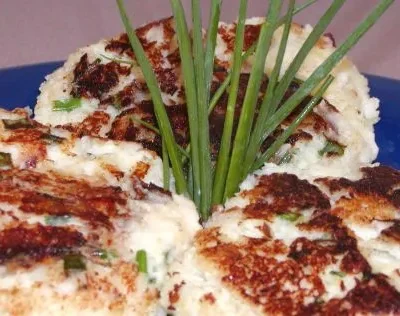 Irish Style Potato-Chive Pancakes