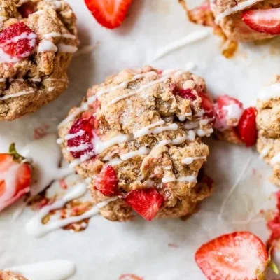 Irresistible Fresh Strawberry Scones Recipe