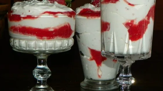 Irresistible Strawberry and Baileys Cream Dessert Delight