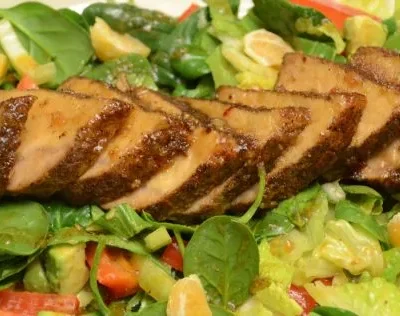 Island Pork Tenderloin Optional Salad