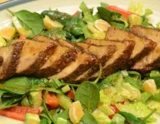 Island Pork Tenderloin Optional Salad