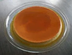 It is a normal flan that is easy to make