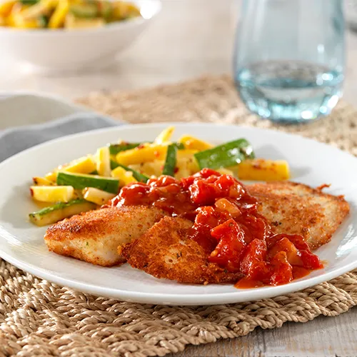 Italian Breaded Tilapia